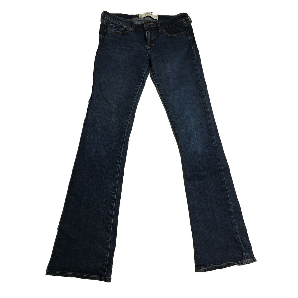 Abercrombie & Fitch Emma Bootcut Jeans Women’s Sz 2R (W26 L33) Low Rise stretch